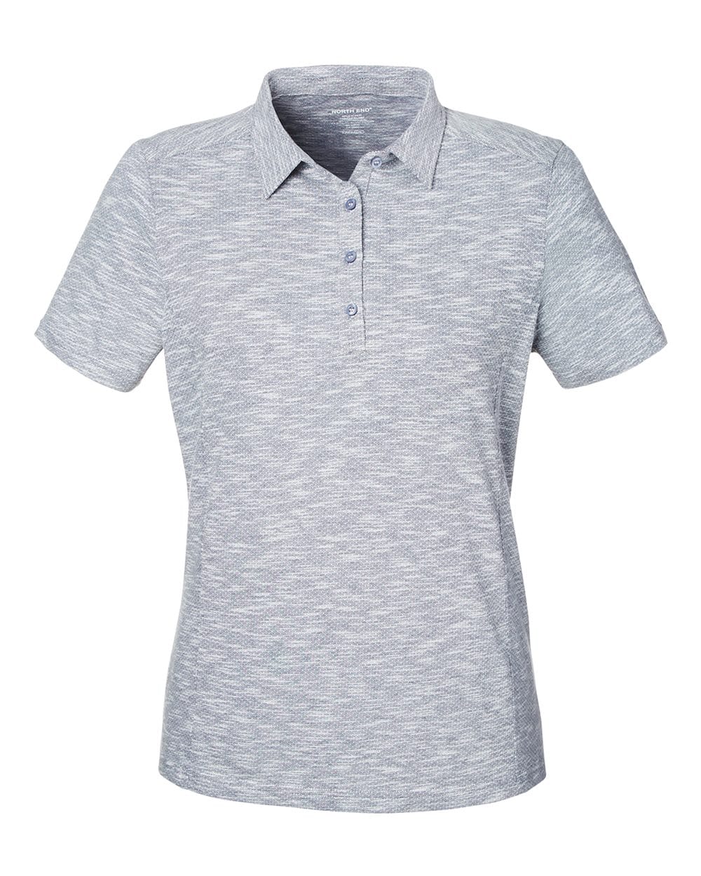North End Polos North End NE115W Women's Eclipse Jacquard Polo