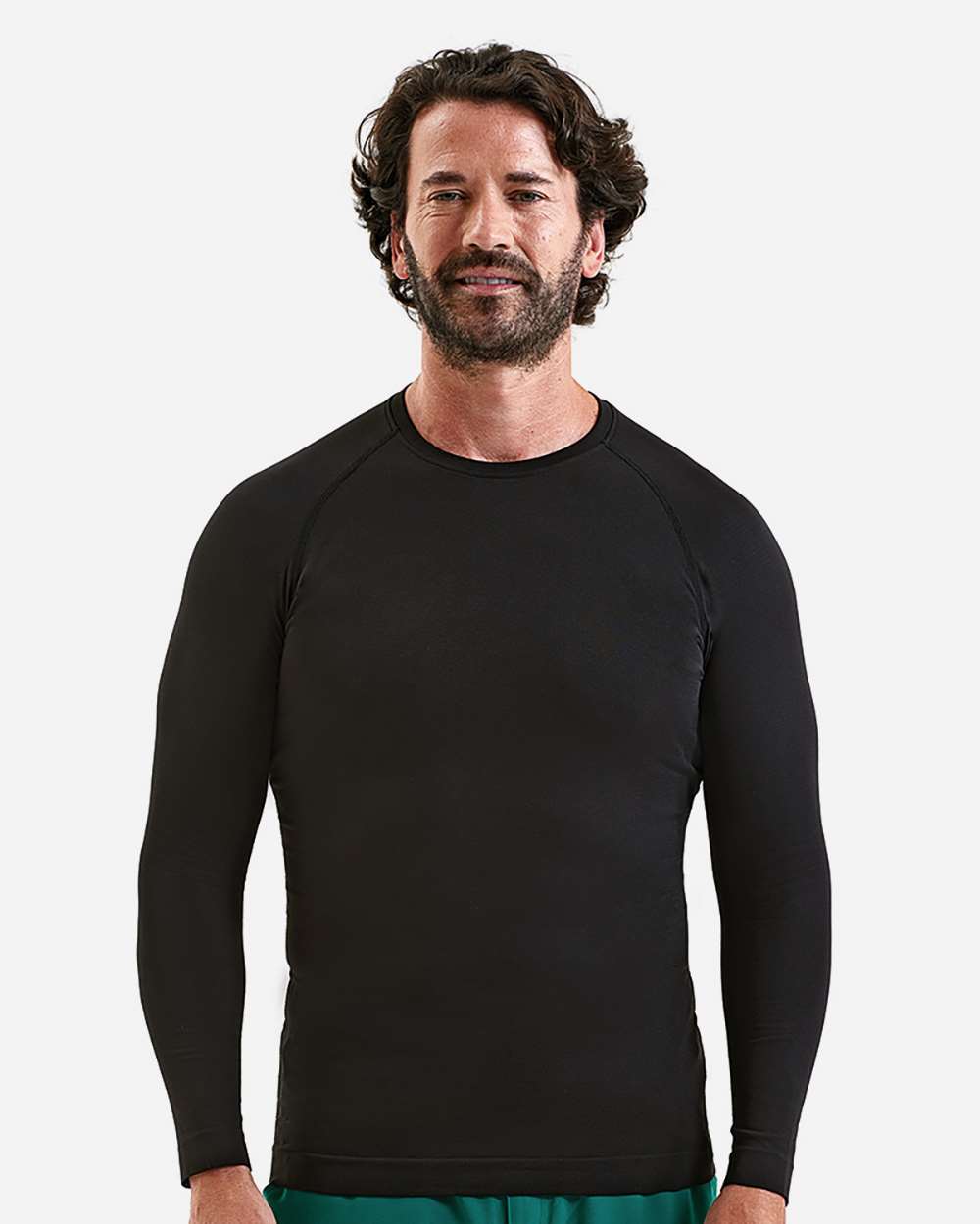 Onna T-Shirts - Long Sleeve S / Black Onna NN270 Men's Unstoppable Fresh Long Sleeve Underscrub Base Layer T-Shirt