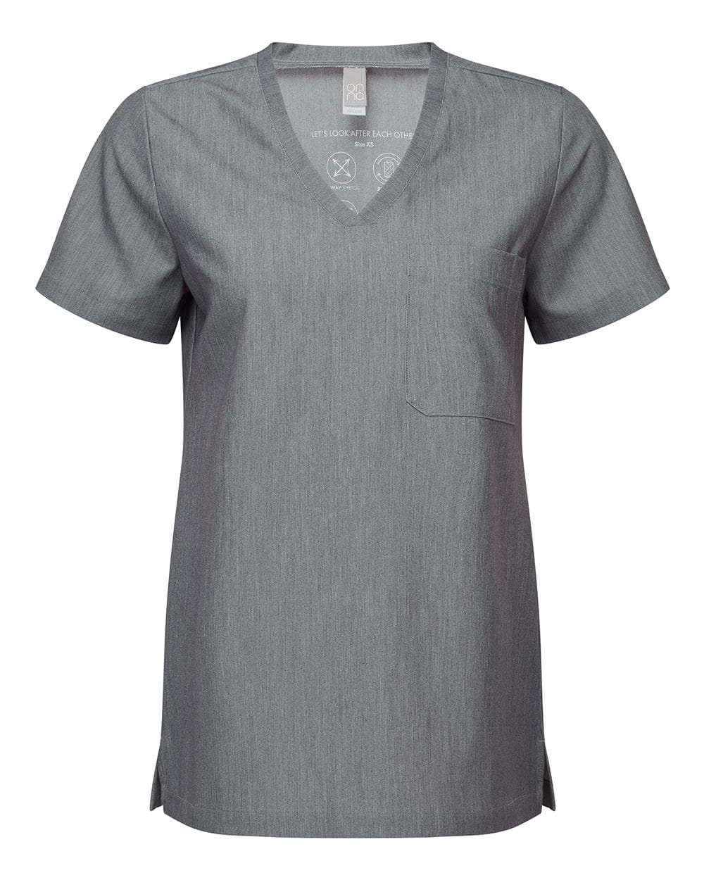 Onna Wovens Onna NN300 Women's Limitless V-Neck Stretch Scrub Top