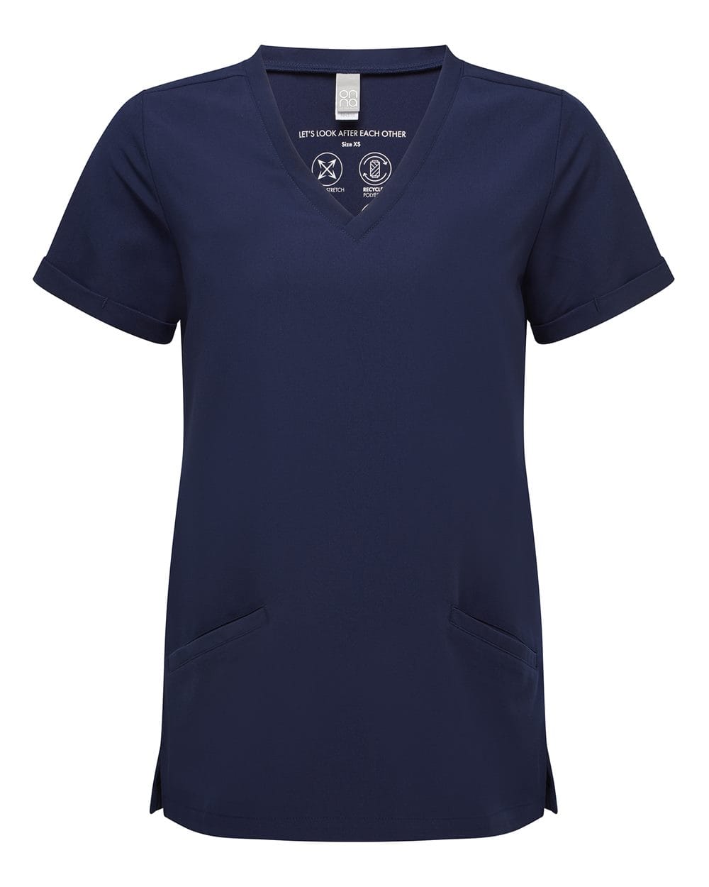 Onna Wovens Onna NN310 Women's Invincible V-Neck Stretch Scrub Top