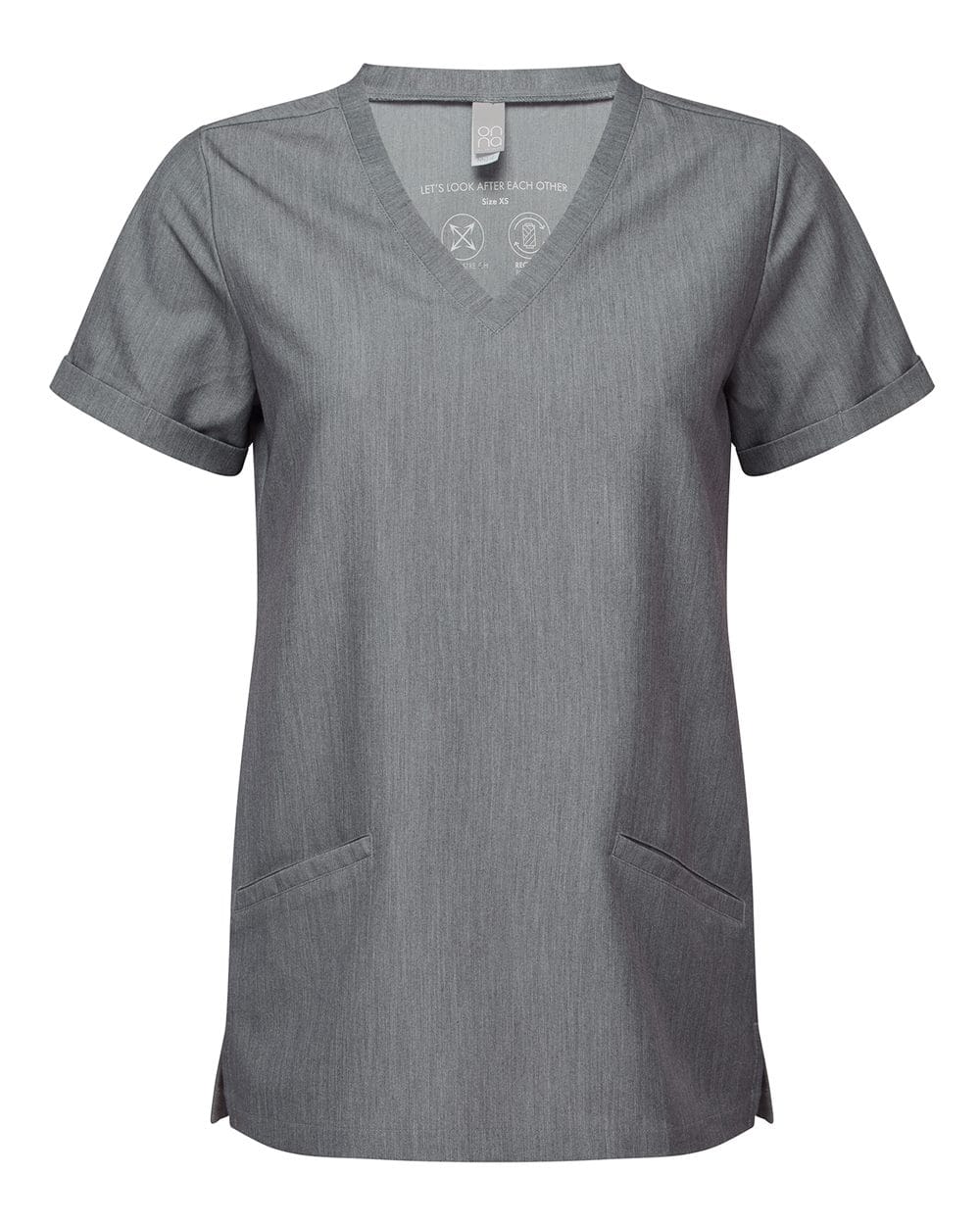 Onna Wovens Onna NN310 Women's Invincible V-Neck Stretch Scrub Top