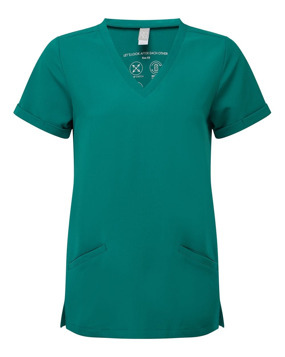 Onna Wovens Onna NN310 Women's Invincible V-Neck Stretch Scrub Top