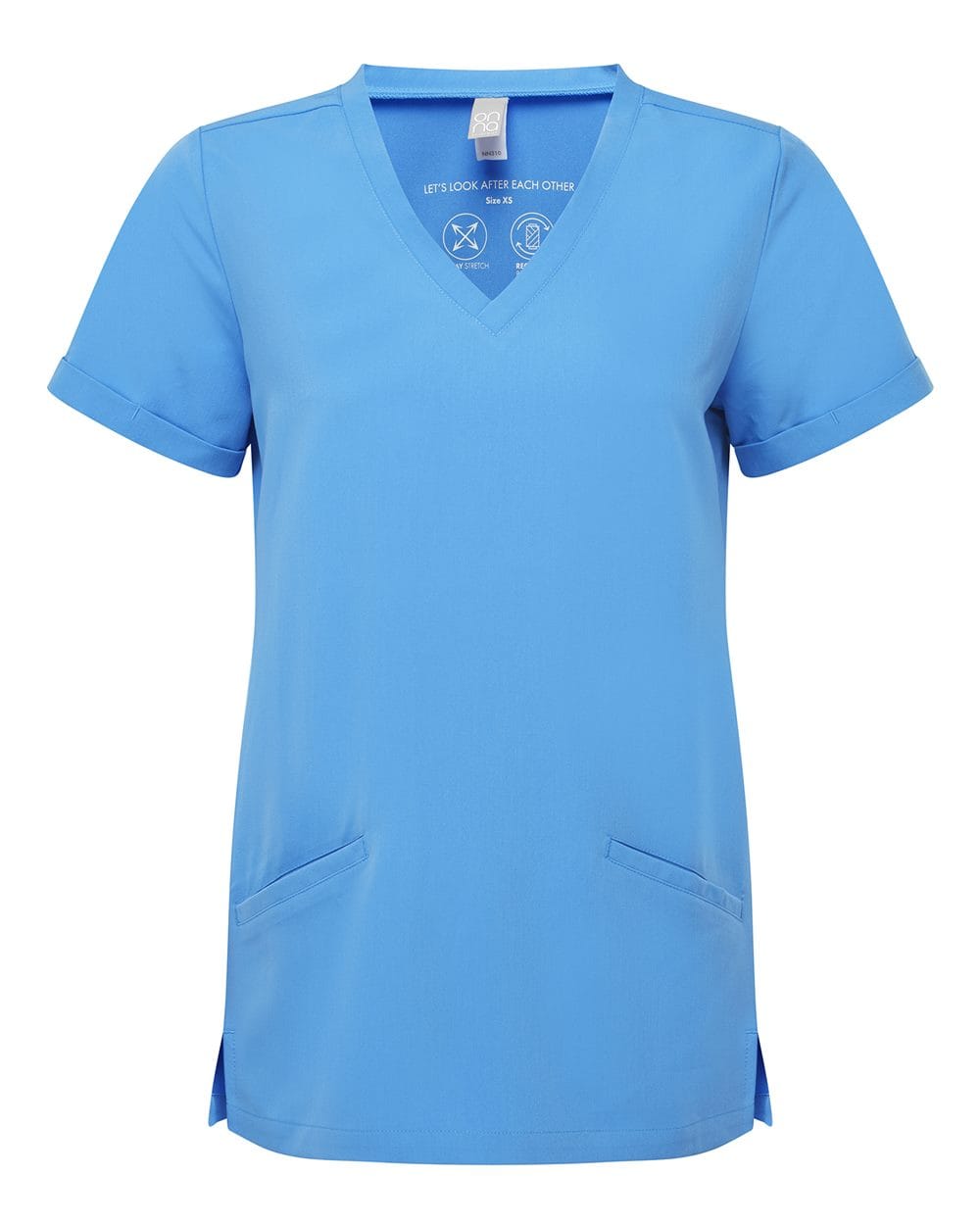 Onna Wovens Onna NN310 Women's Invincible V-Neck Stretch Scrub Top