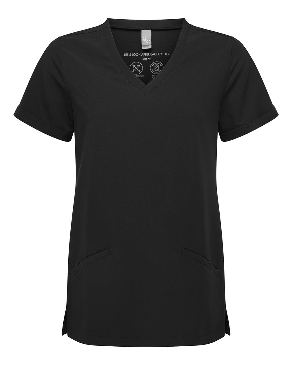 Onna Wovens Onna NN310 Women's Invincible V-Neck Stretch Scrub Top