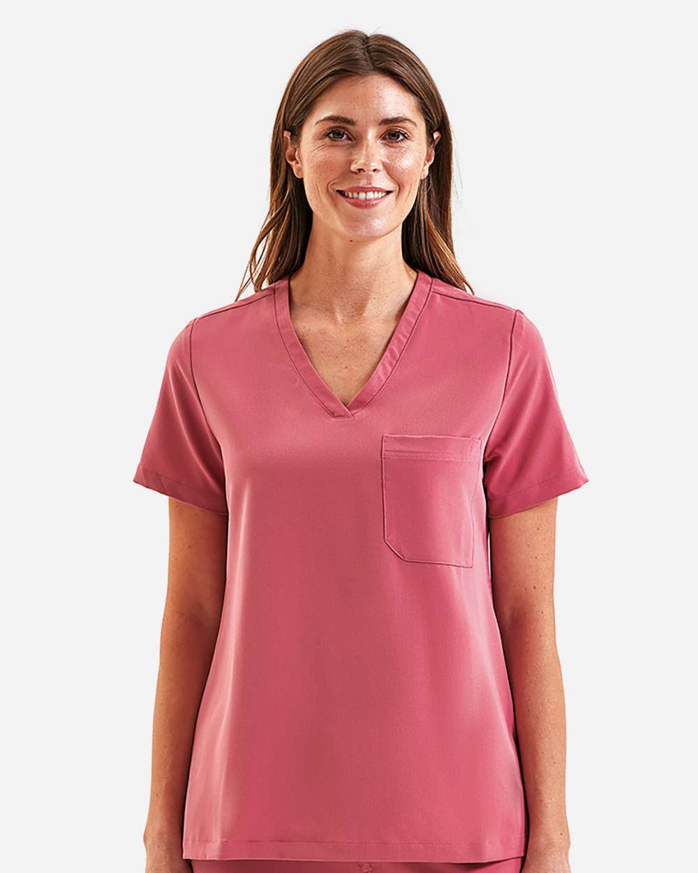Onna Wovens XS / Calm Pink Onna NN300 Women's Limitless V-Neck Stretch Scrub Top