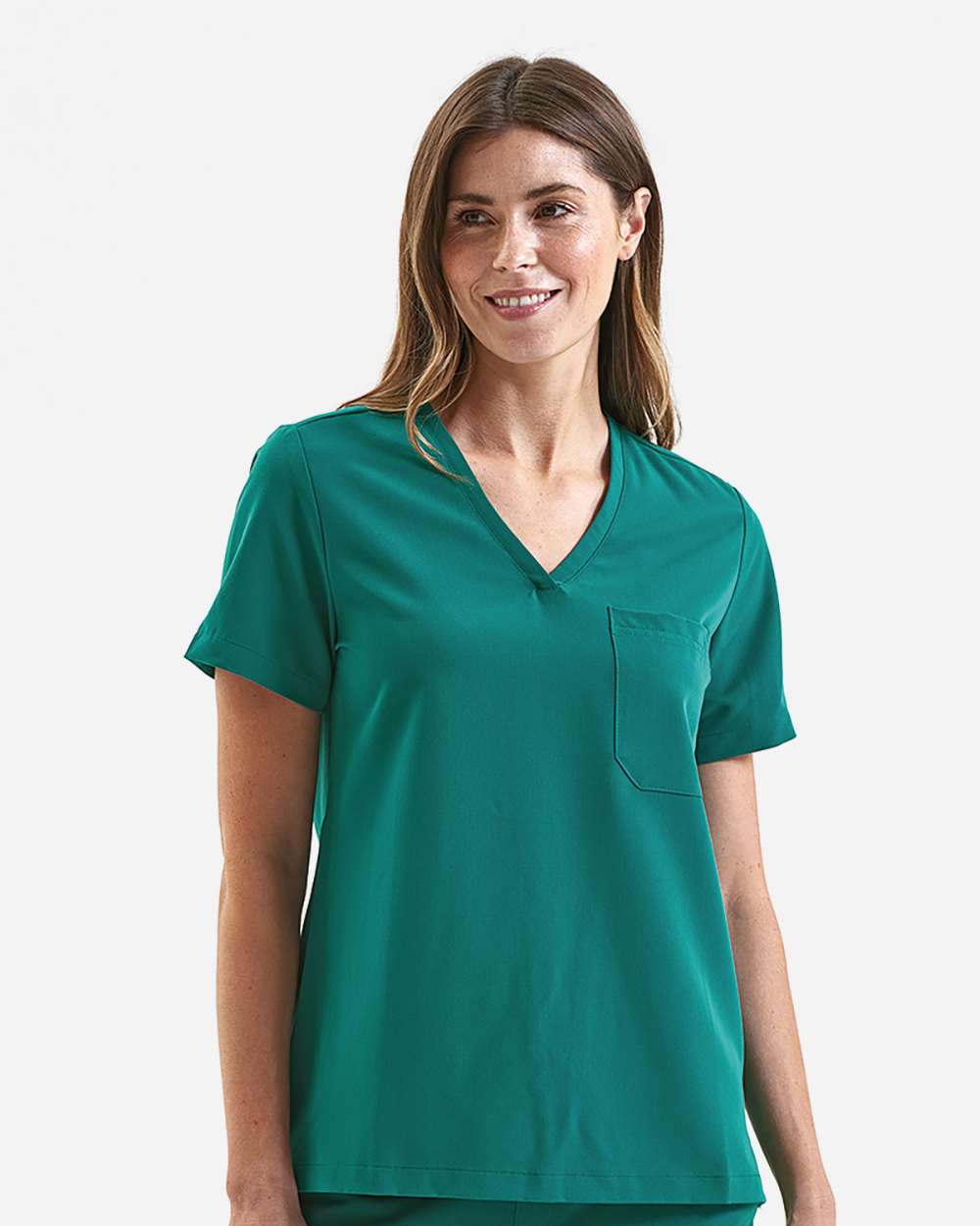 Onna Wovens XS / Clean Green Onna NN300 Women's Limitless V-Neck Stretch Scrub Top