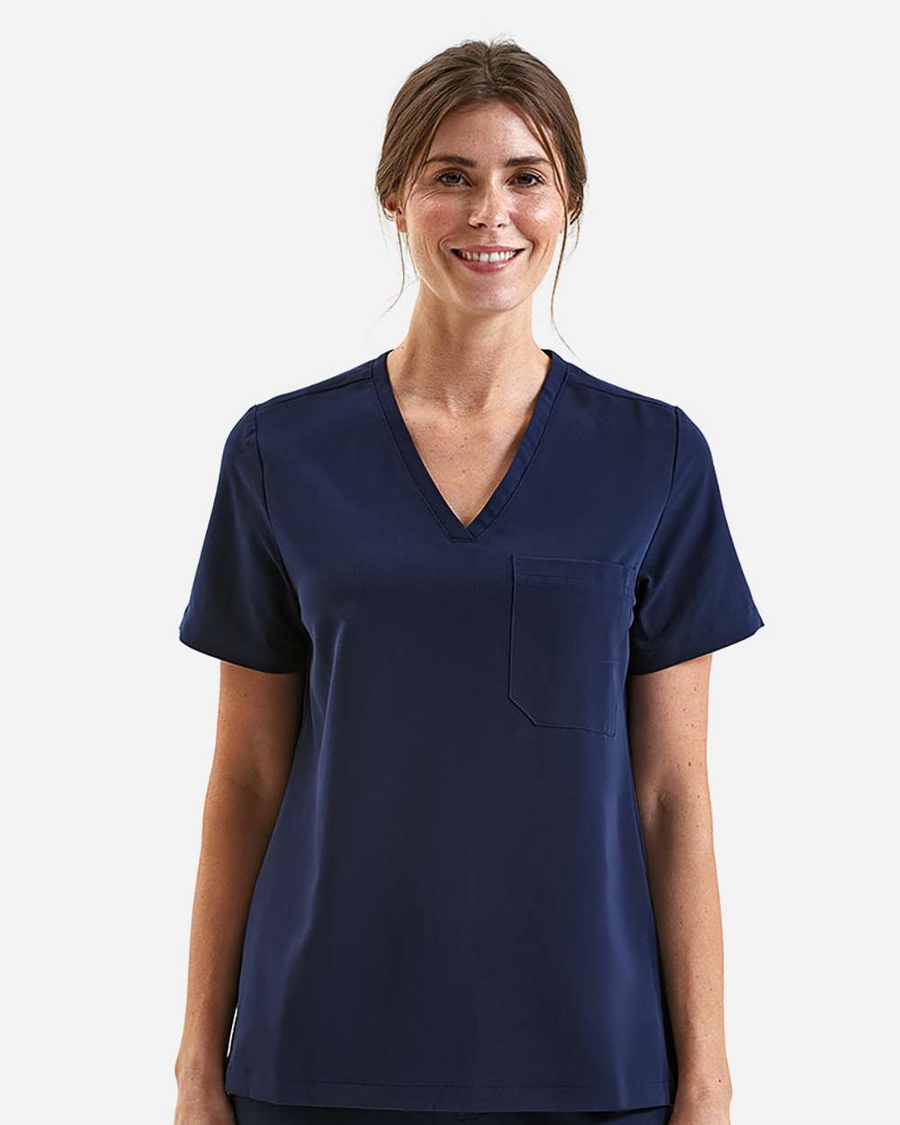 Onna Wovens XS / Navy Onna NN300 Women's Limitless V-Neck Stretch Scrub Top
