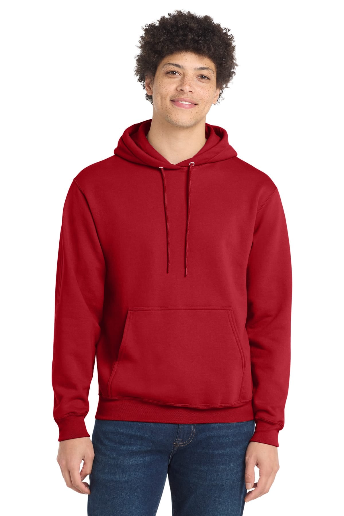 Port and Company PC78H S / Red Port&Co PC78H Core Fleece Pullover Hooded Sweatshirt