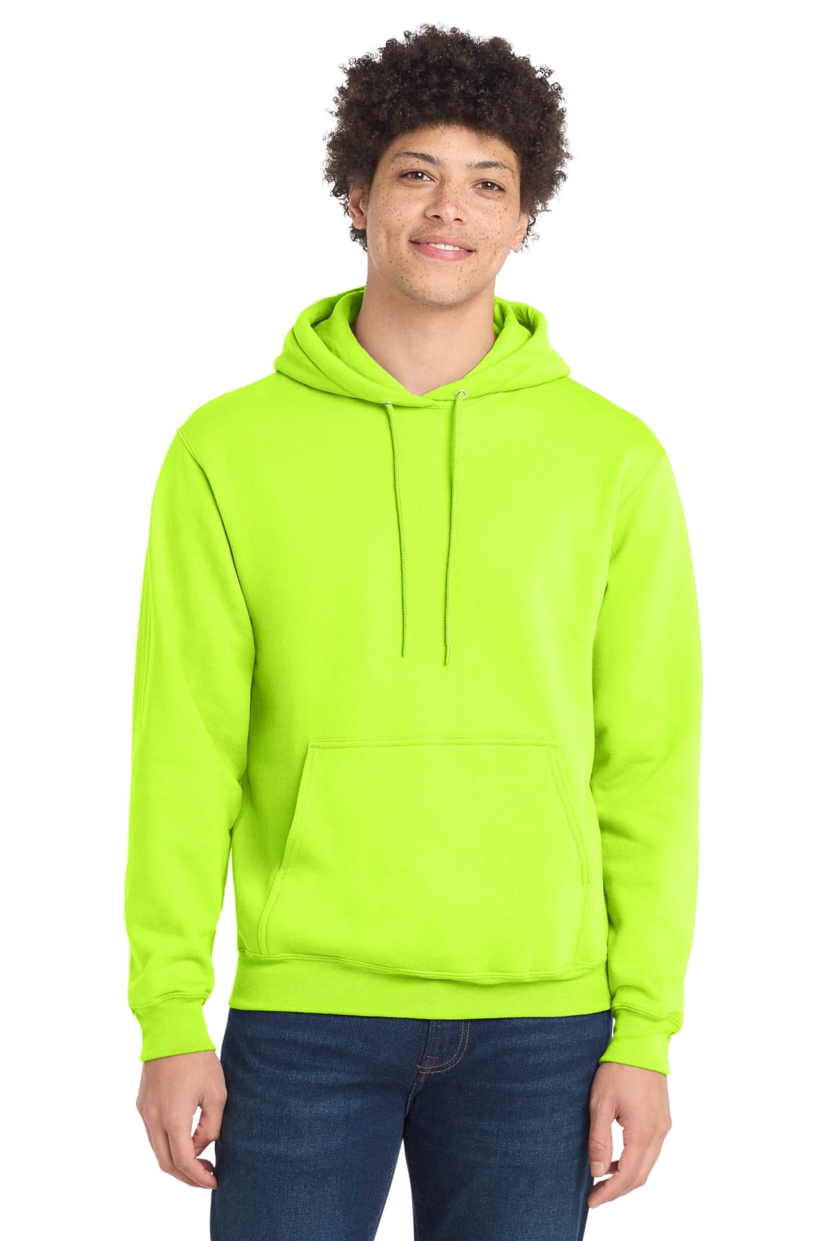 Port and Company PC78H S / S. Green Port & Company PC78H Core Fleece Pullover Hooded Sweatshirt