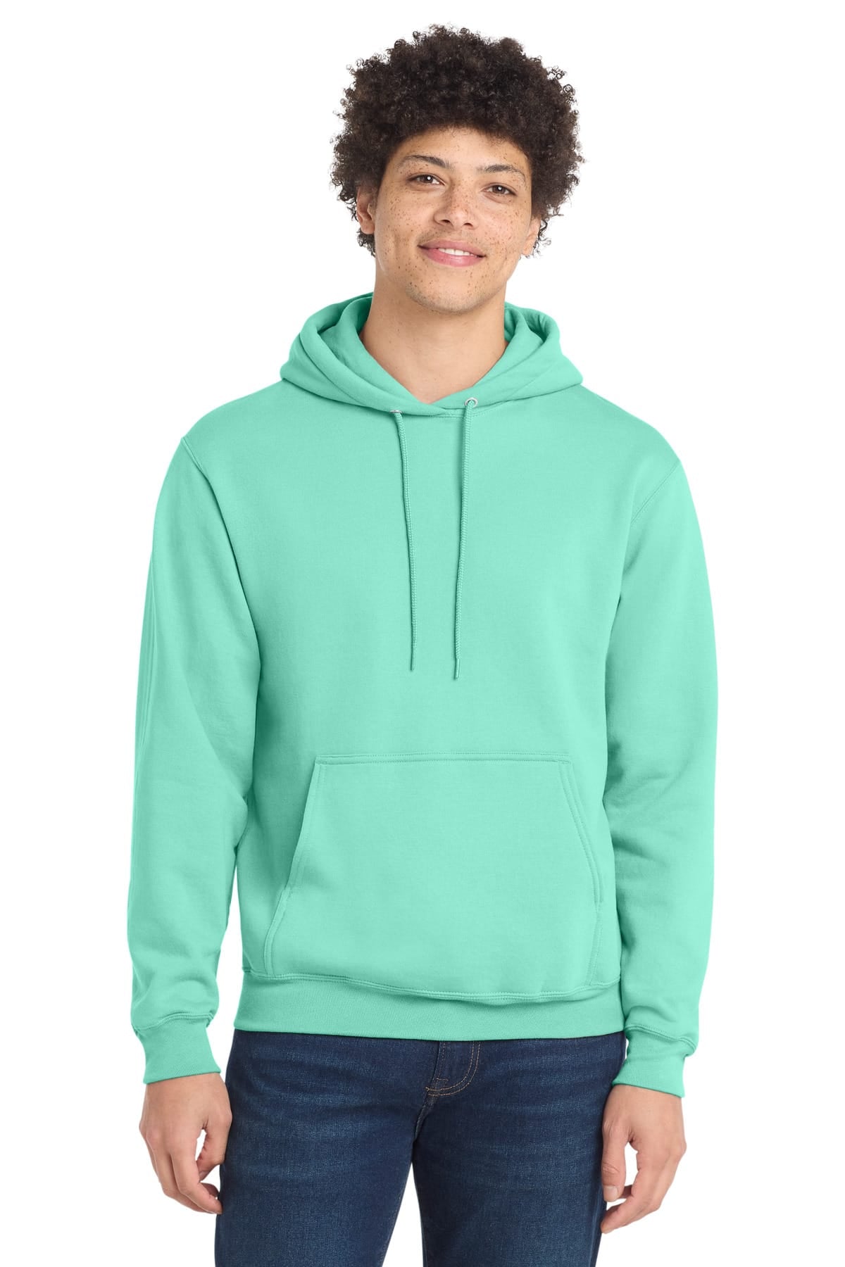 Port and Company PC78H S / True Celadon Port & Company PC78H Core Fleece Pullover Hooded Sweatshirt