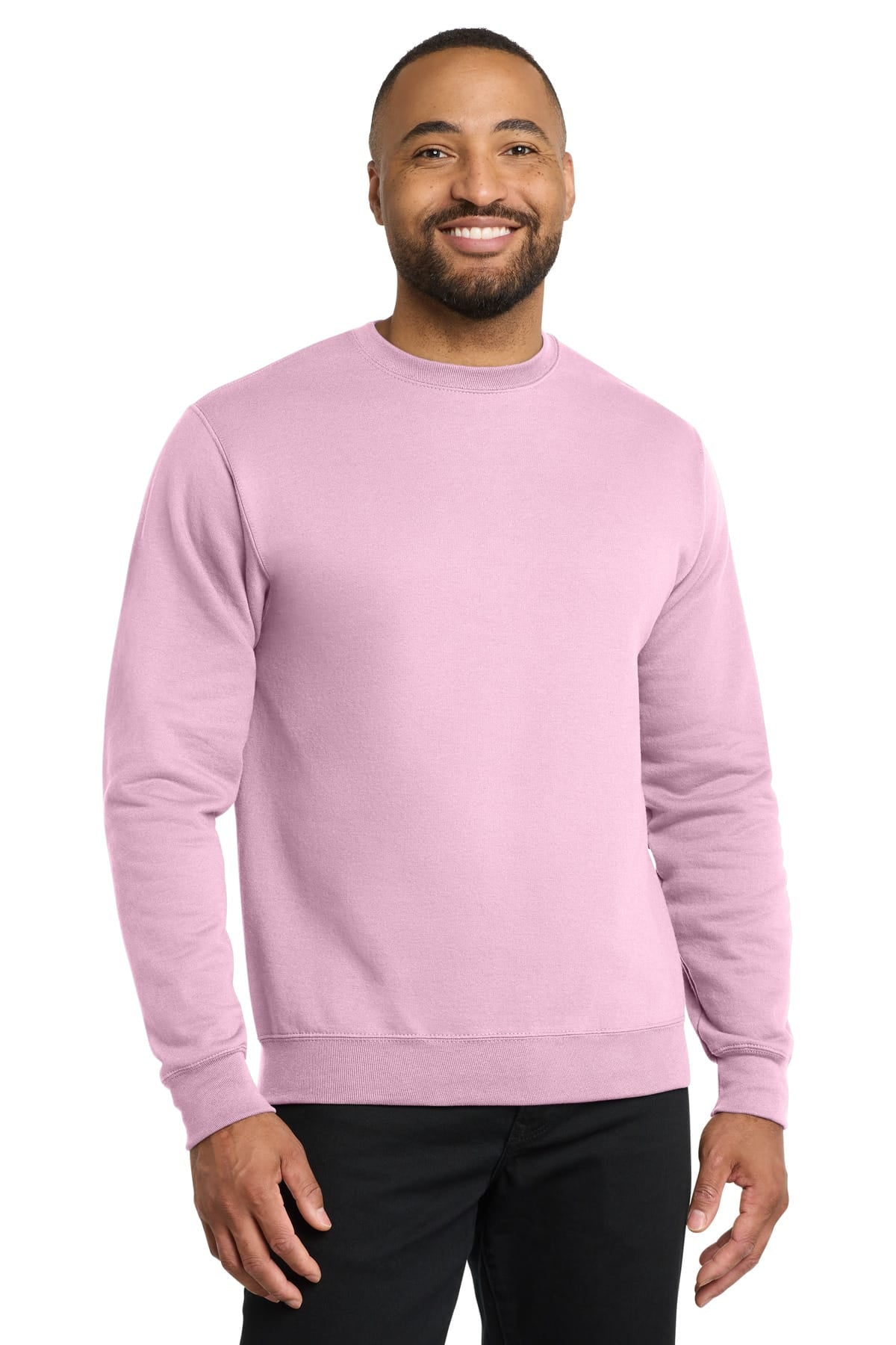 Port and Company Sweatshirts/Fleece S / Cherry Blossom Port & Company PC78 Core Fleece Crewneck Sweatshirt