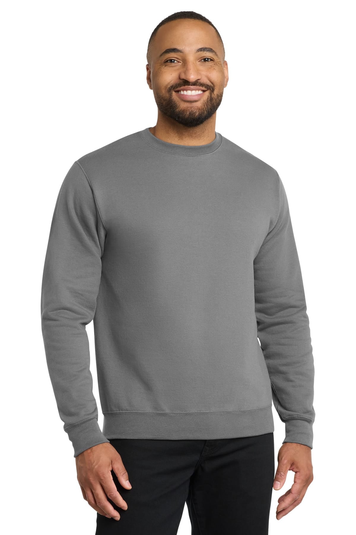 Port and Company Sweatshirts/Fleece S / Medium Grey Port & Company PC78 Core Fleece Crewneck Sweatshirt