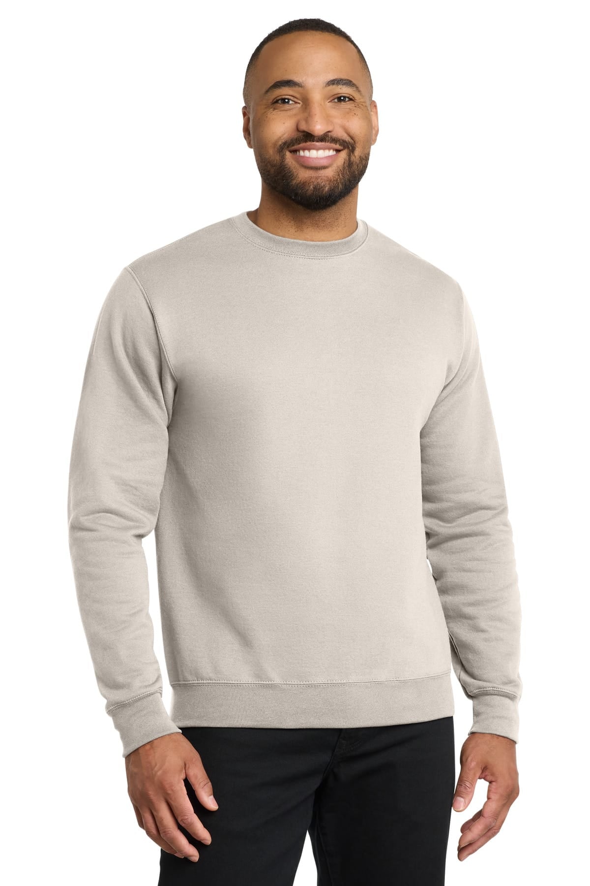 Port and Company Sweatshirts/Fleece S / Natural Port & Company PC78 Core Fleece Crewneck Sweatshirt