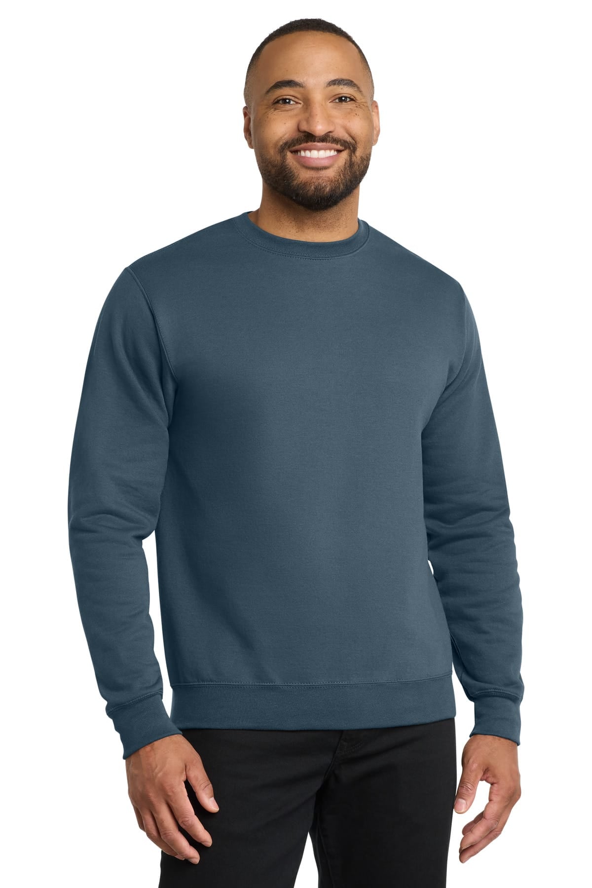Port and Company Sweatshirts/Fleece S / Steel Blue Port & Company Core Fleece Crewneck Sweatshirt. PC78