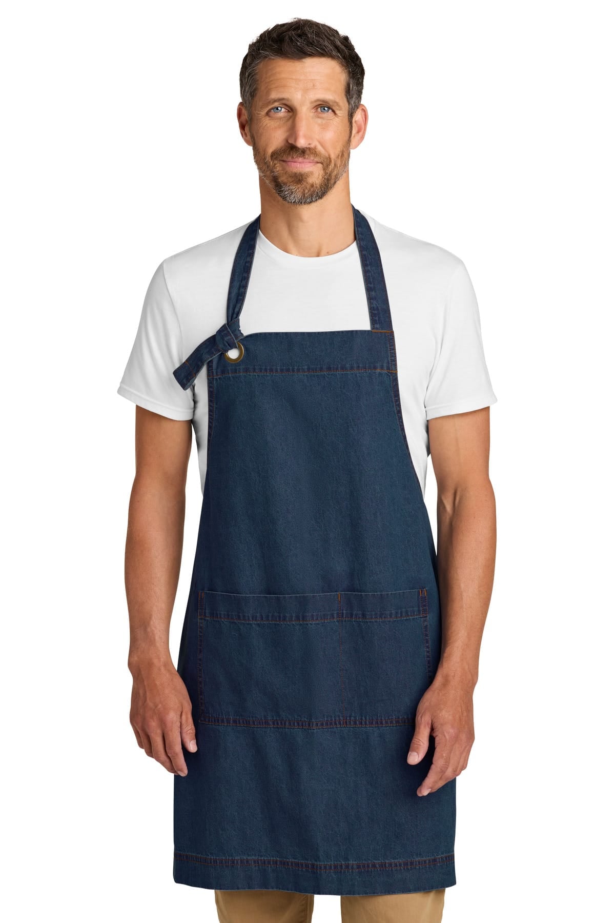 Port Authority A901 OSFA / Dark Denim Port Authority ®  Signature Denim Apron A901
