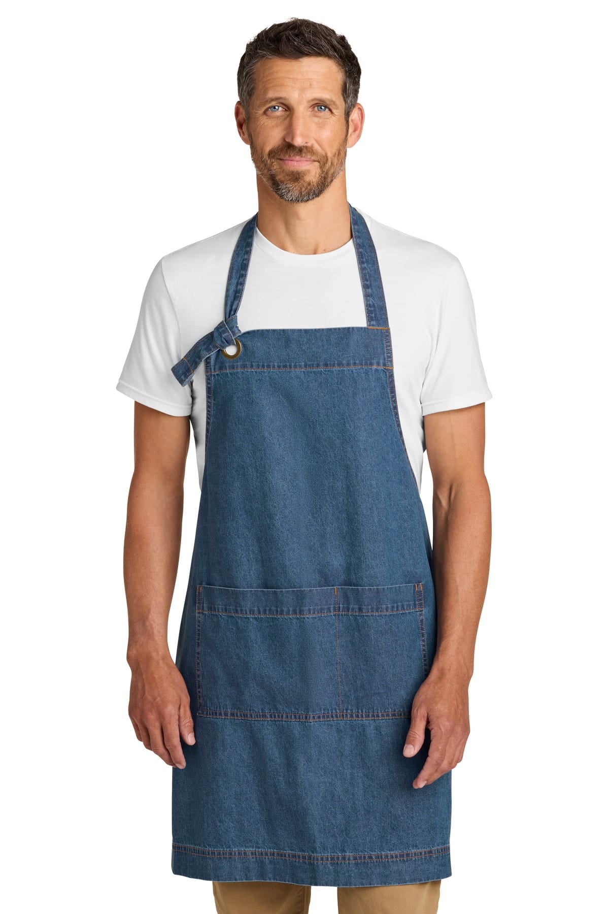 Port Authority A901 OSFA / Medium Denim Port Authority ®  Signature Denim Apron A901