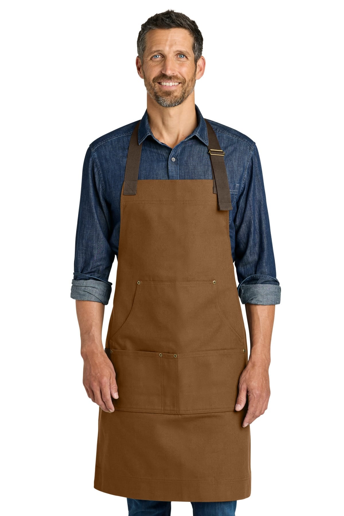Port Authority A903 OSFA / Duck Brown Port Authority ®  Signature Workwear Apron A903