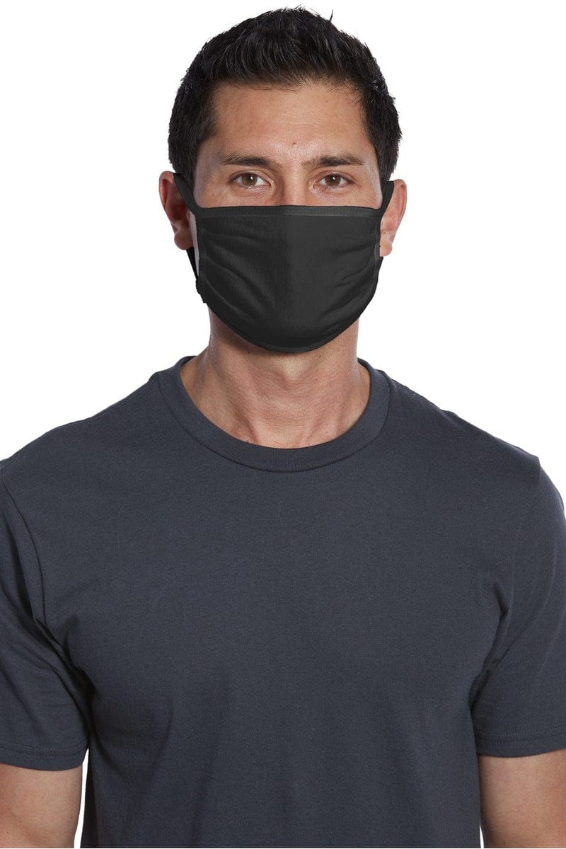 Port Authority Accessories OSFA / Black Port Authority  ®  Cotton Knit Face Mask (5 Pack). PAMASK05