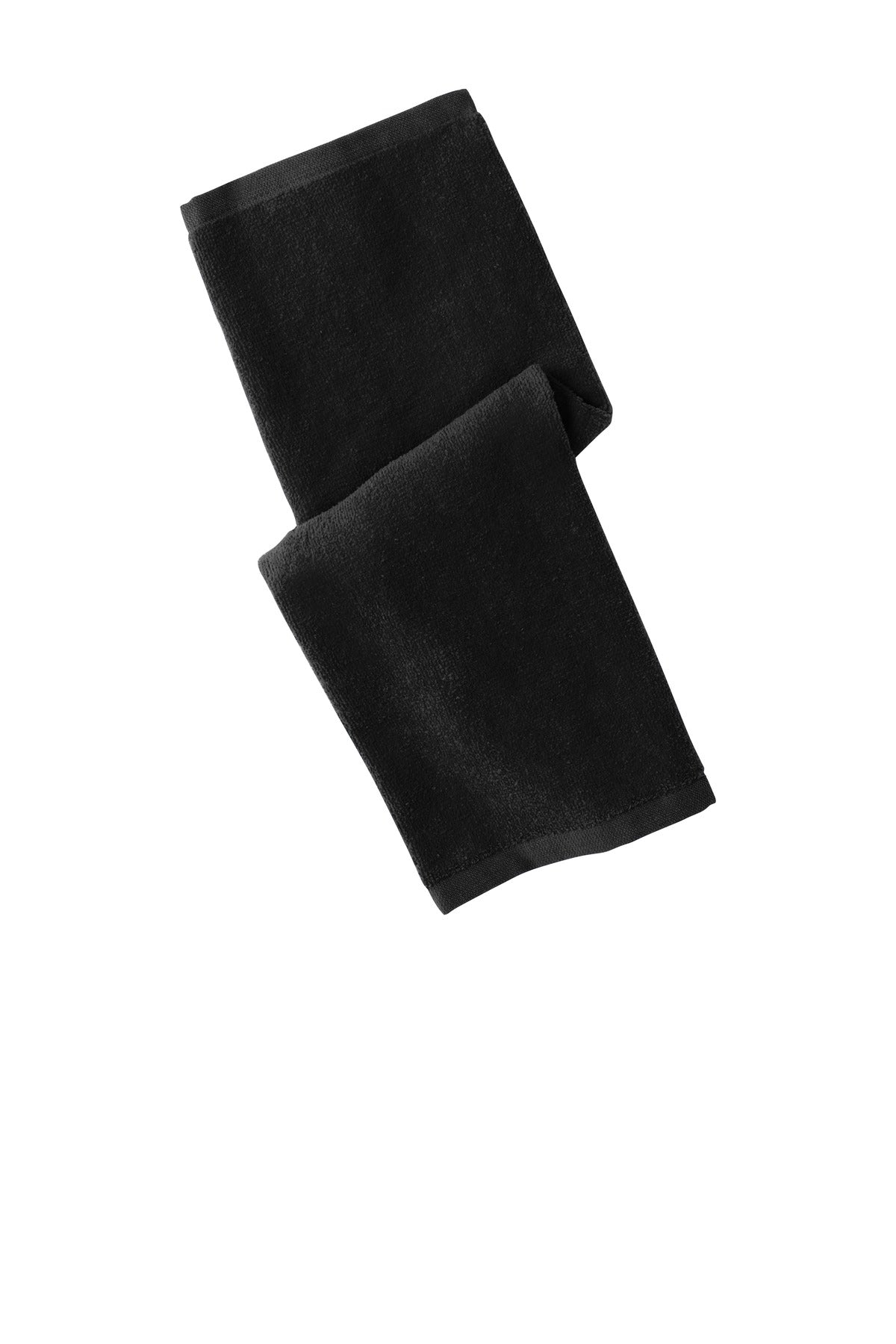 Port Authority Accessories OSFA / Black Port Authority  ®  Hemmed Towel PT390