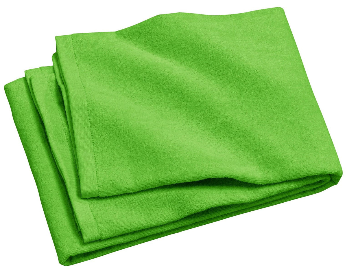 Port Authority Accessories OSFA / Bright Lime Port Authority ®  - Beach Towel.  PT42