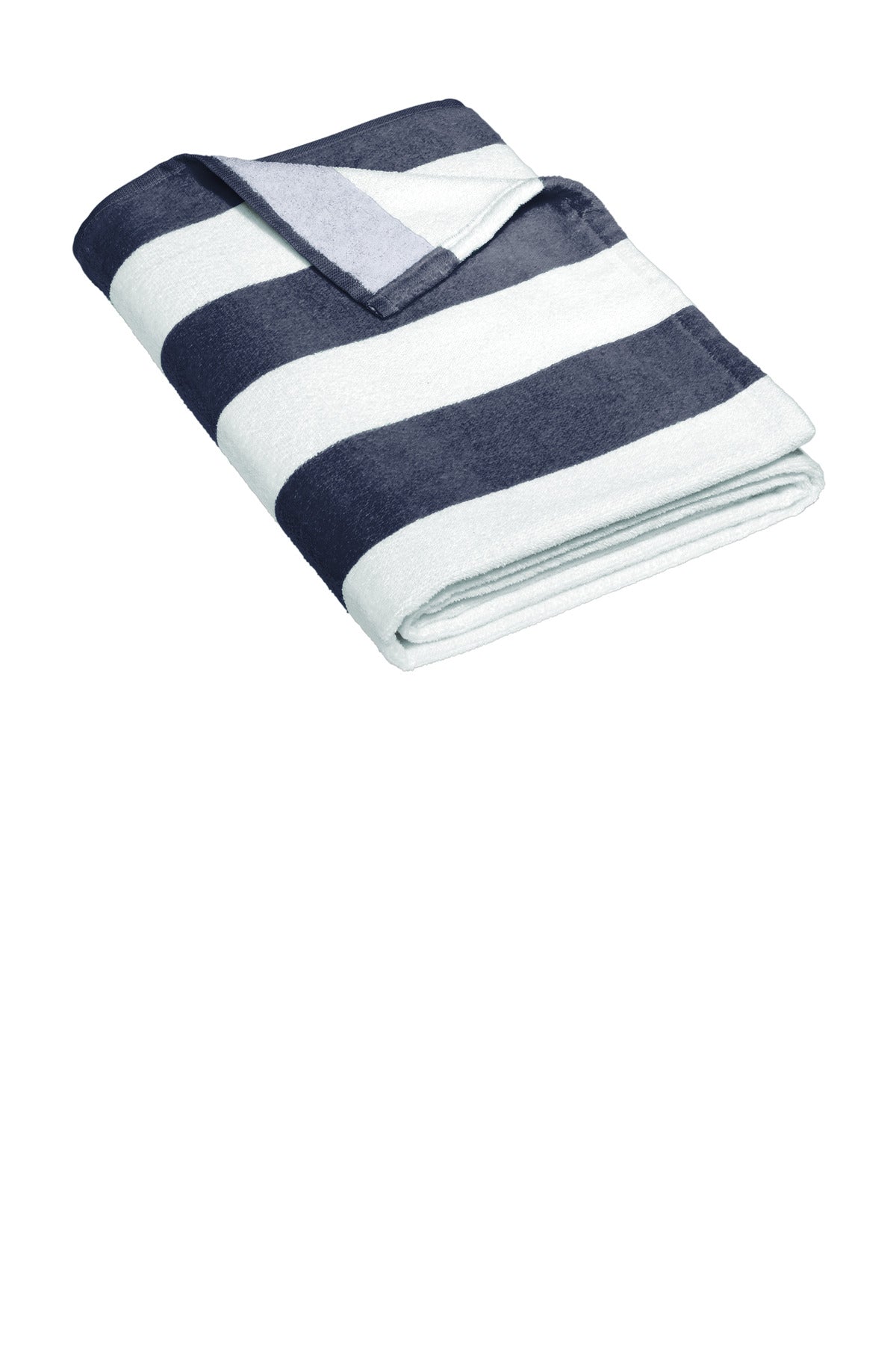 Port Authority Accessories OSFA / Navy Port Authority  ®  Value Cabana Stripe Beach Towel PT45