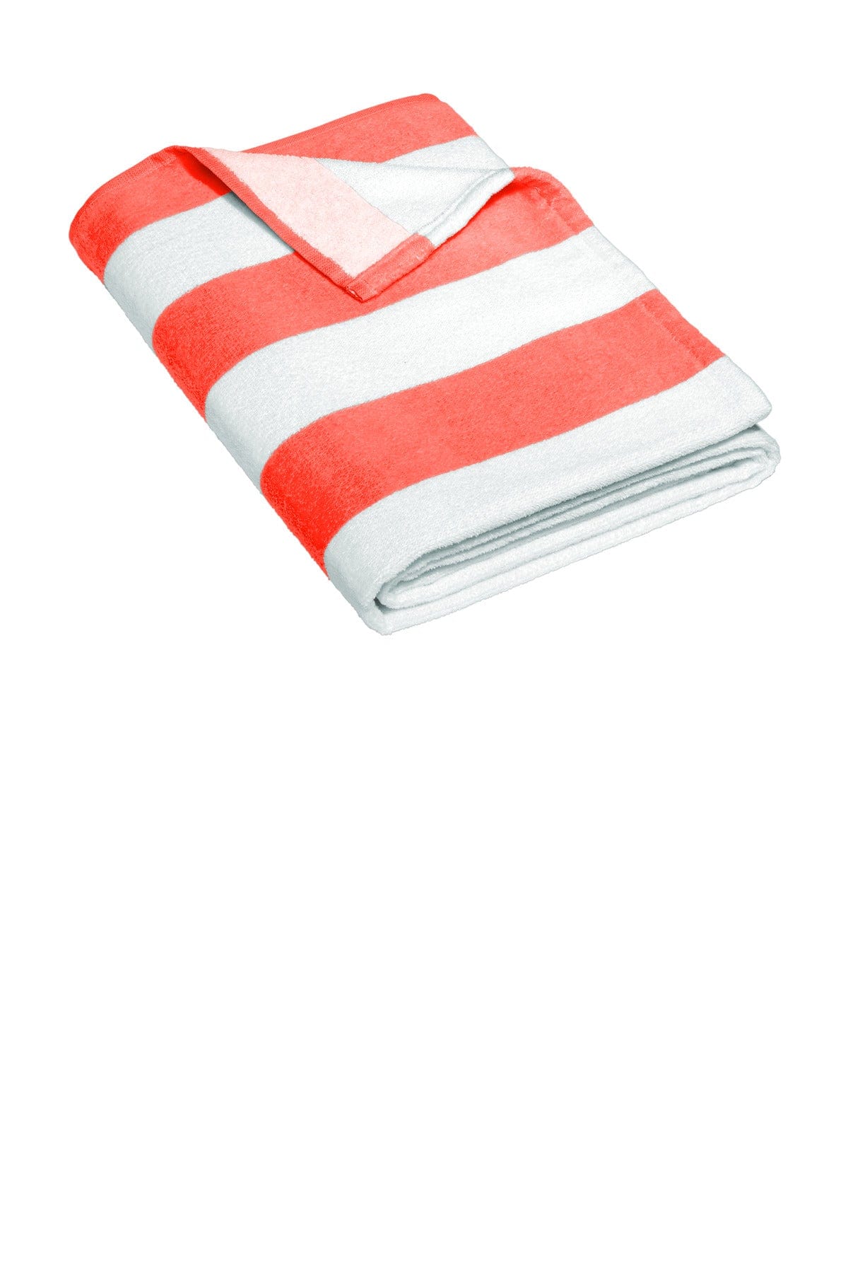 Port Authority Accessories OSFA / Papaya Port Authority  ®  Value Cabana Stripe Beach Towel PT45