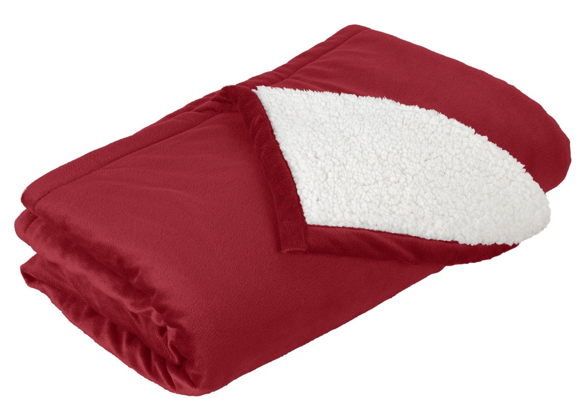 Port Authority Accessories OSFA / Red Rhubarb Port Authority ®  Mountain Lodge Blanket. BP40