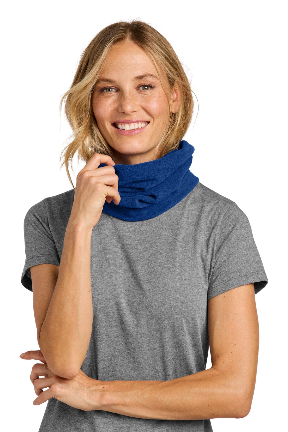 Port Authority Accessories OSFA / Royal Port Authority®  Fleece Neck Gaiter. FS07