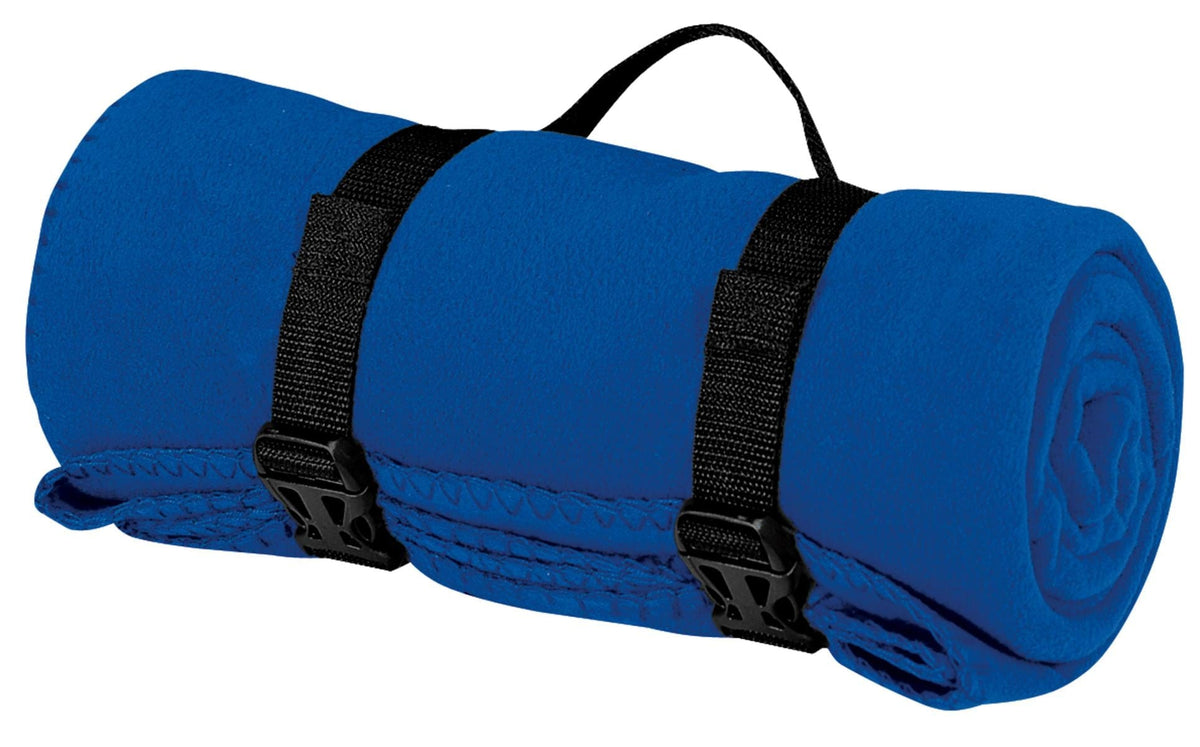 Port Authority Accessories OSFA / Royal Port Authority ®  - Value Fleece Blanket with Strap.  BP10