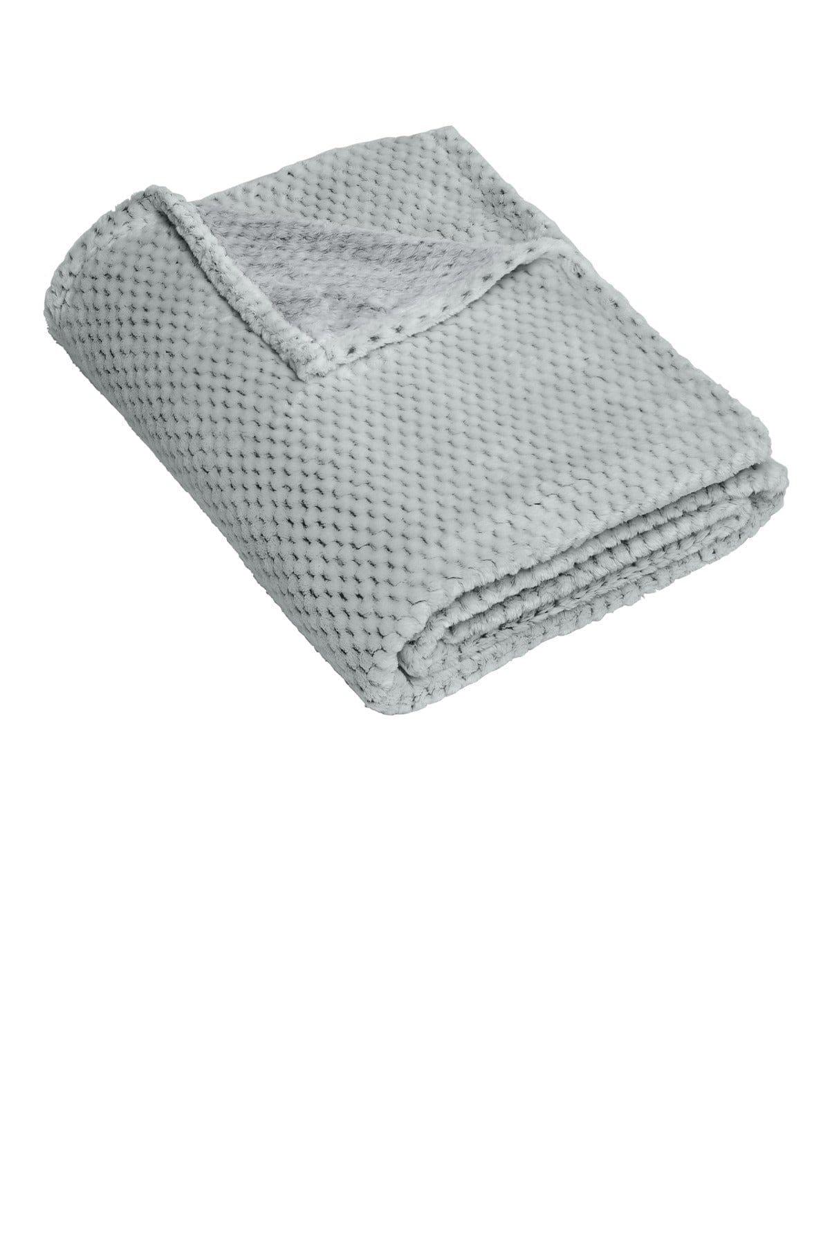Port Authority Accessories OSFA / Shadow Grey Port Authority  ®  Plush Texture Blanket. BP35