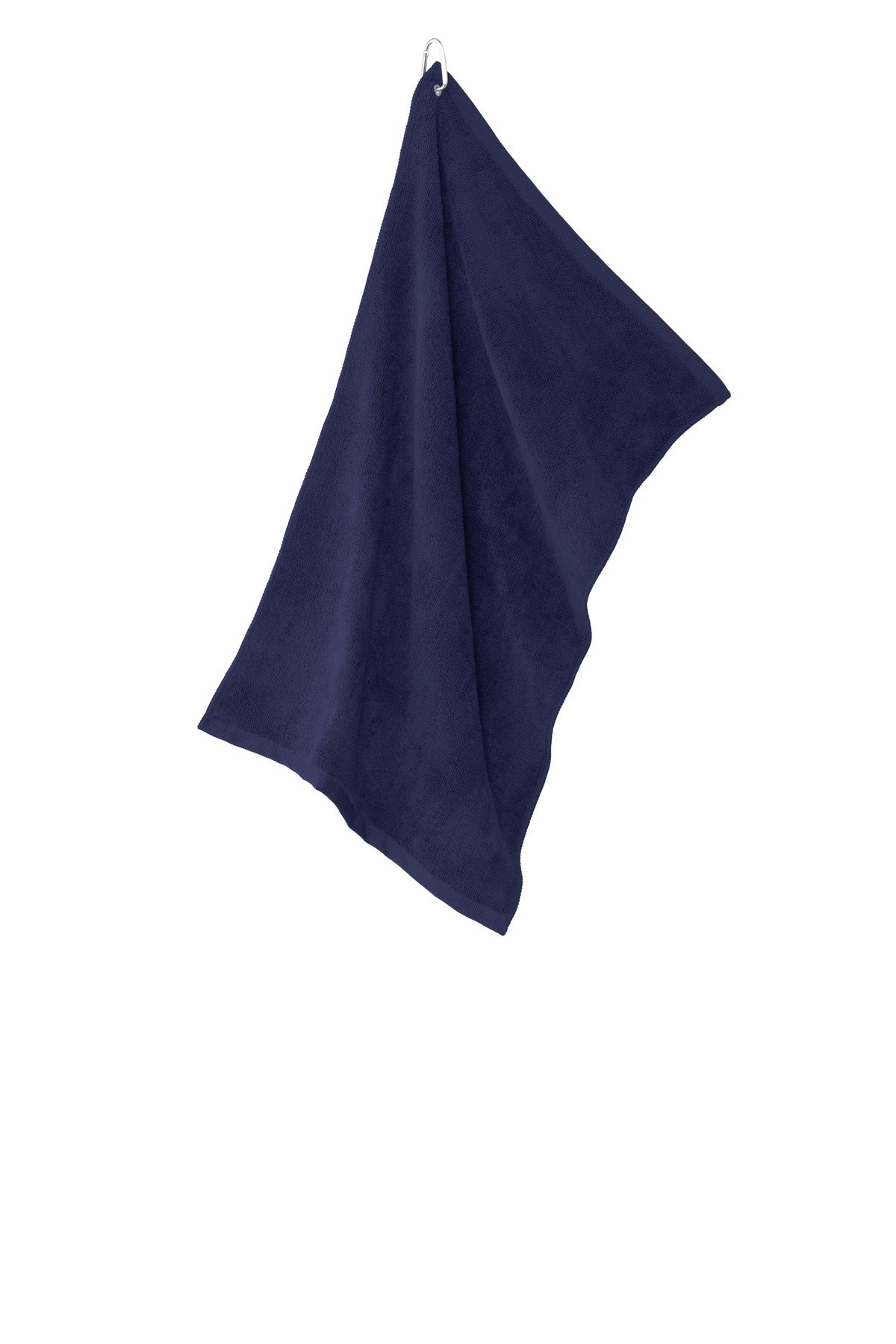 Port Authority Accessories OSFA / True Navy Port Authority ®  Grommeted Microfiber Golf Towel. TW530