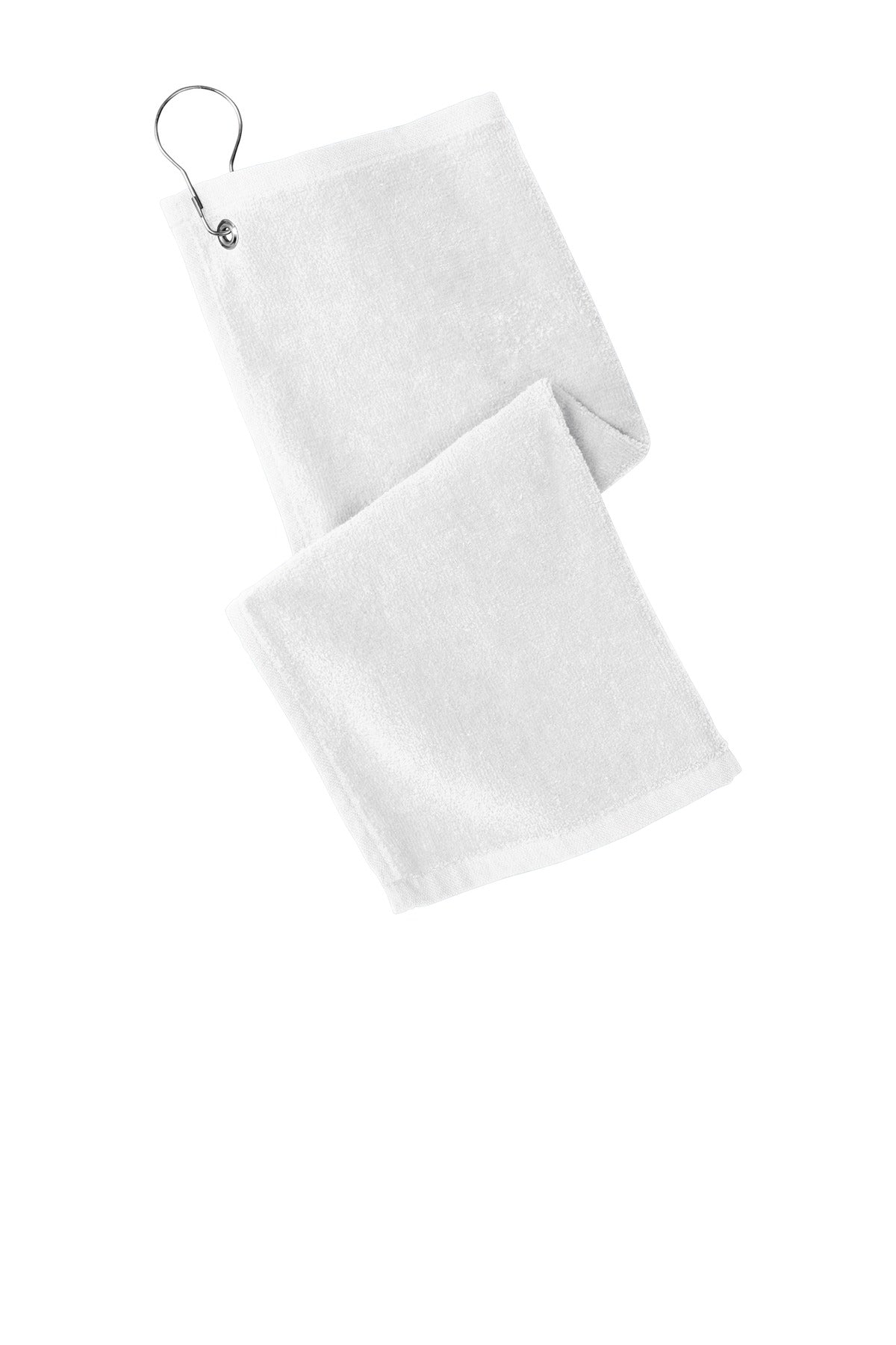 Port Authority Accessories OSFA / White Port Authority  ®  Grommeted Hemmed Towel PT400
