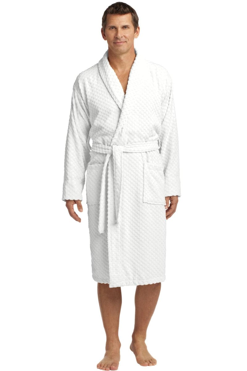 Port Authority Accessories Port Authority ®  Checkered Terry Shawl Collar Robe. R103