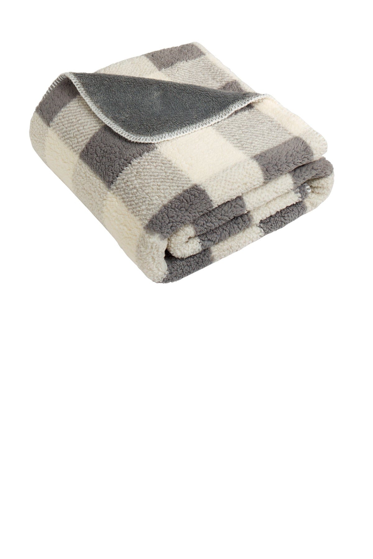Port Authority Accessories Port Authority Double-Sided Sherpa/Plush Blanket: BP48