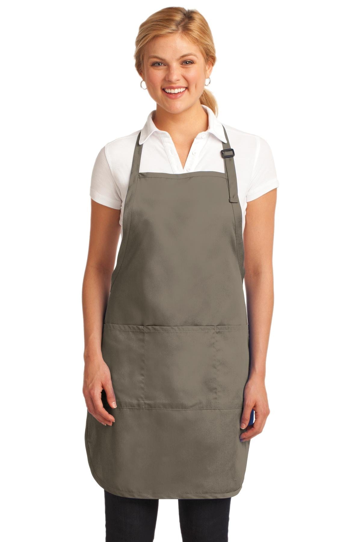 Port Authority Accessories Port Authority Easy Care Full-Length Apron with Stain Release. A703