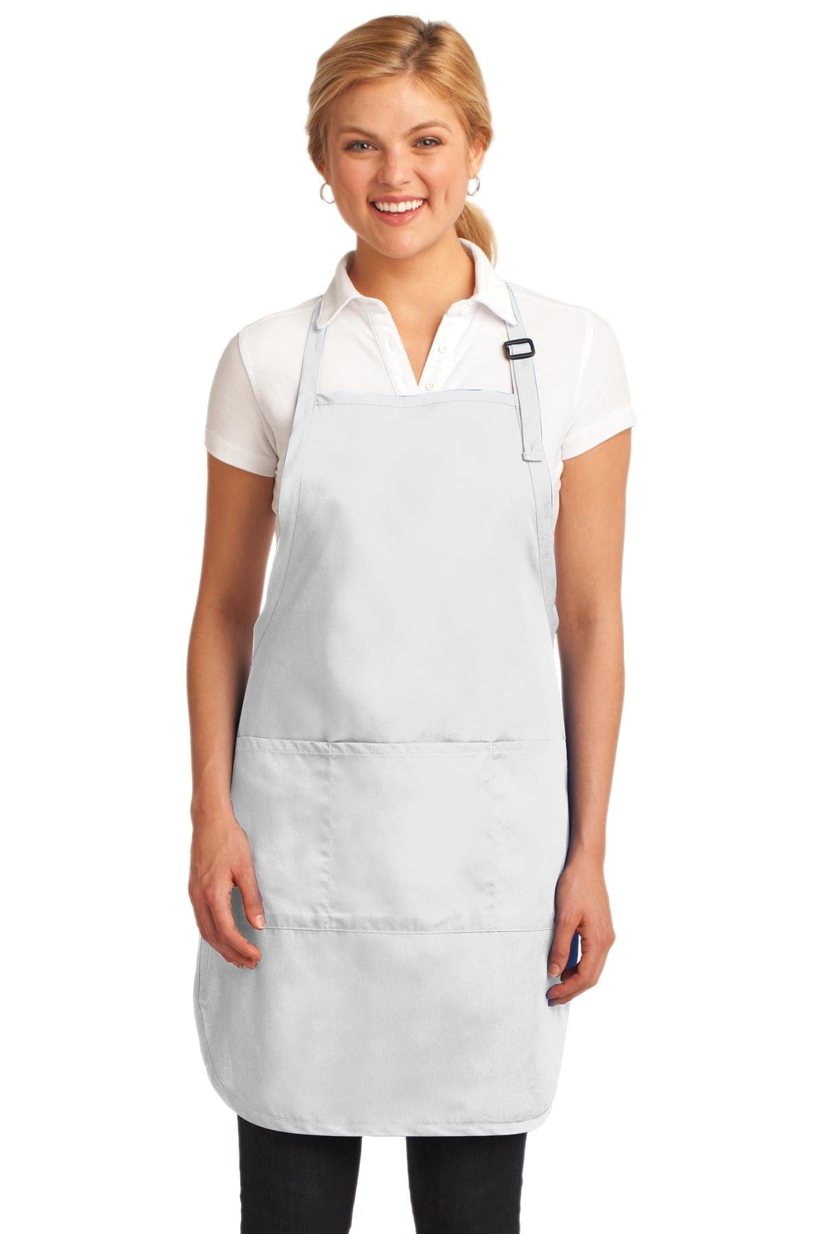 Port Authority Accessories Port Authority ®  Easy Care Full-Length Apron with Stain Release. A703