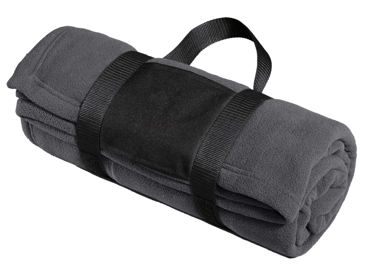 Port Authority Accessories Port Authority ®  Fleece Blanket with Carrying Strap. BP20
