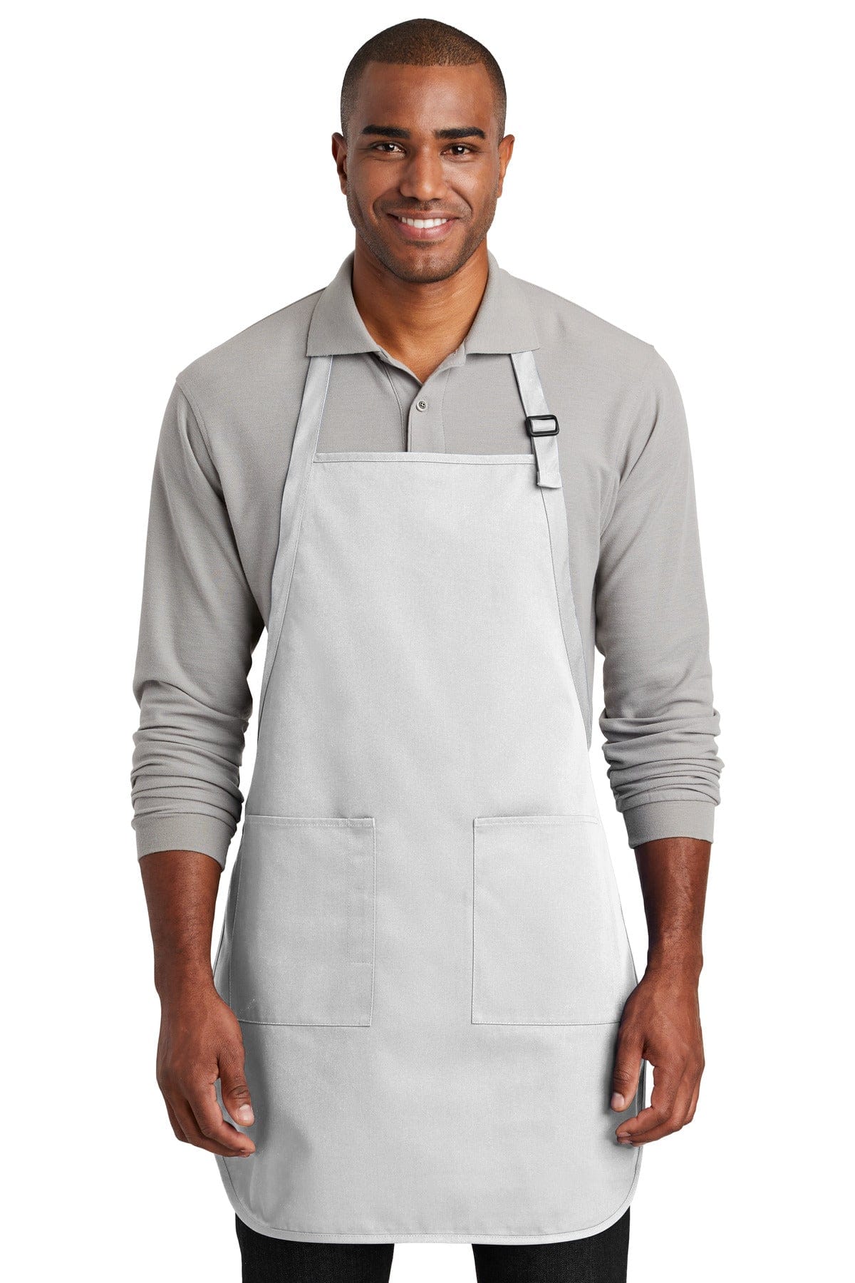 Port Authority Accessories Port Authority Full-Length Two-Pocket Bib Apron. A600