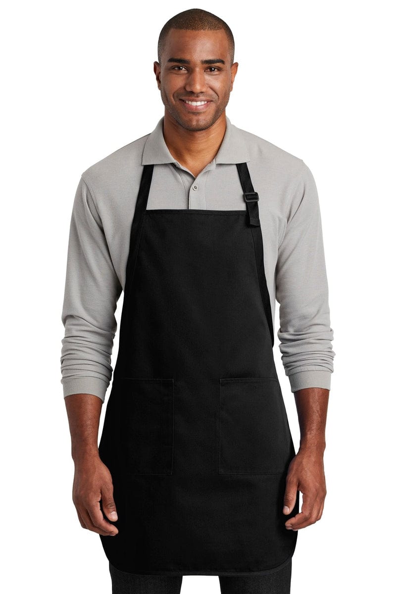 Port Authority Accessories Port Authority  ®  Full-Length Two-Pocket Bib Apron. A600