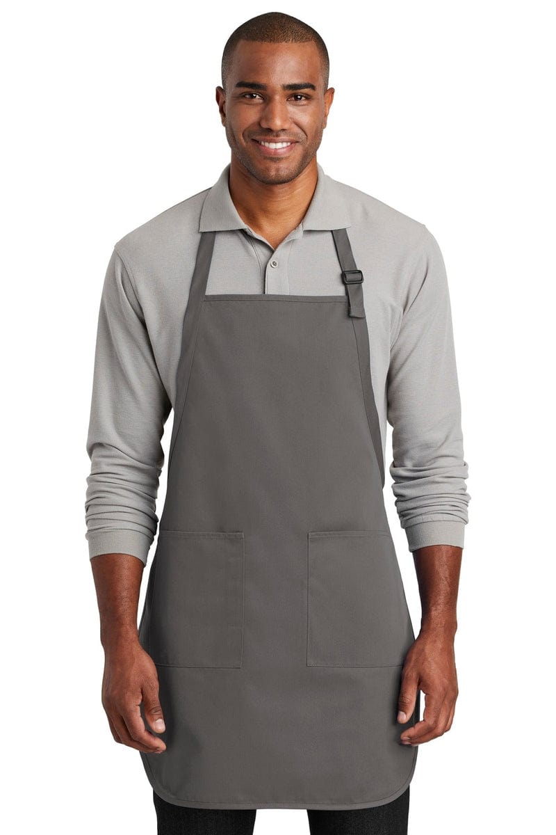 Port Authority Accessories Port Authority  ®  Full-Length Two-Pocket Bib Apron. A600