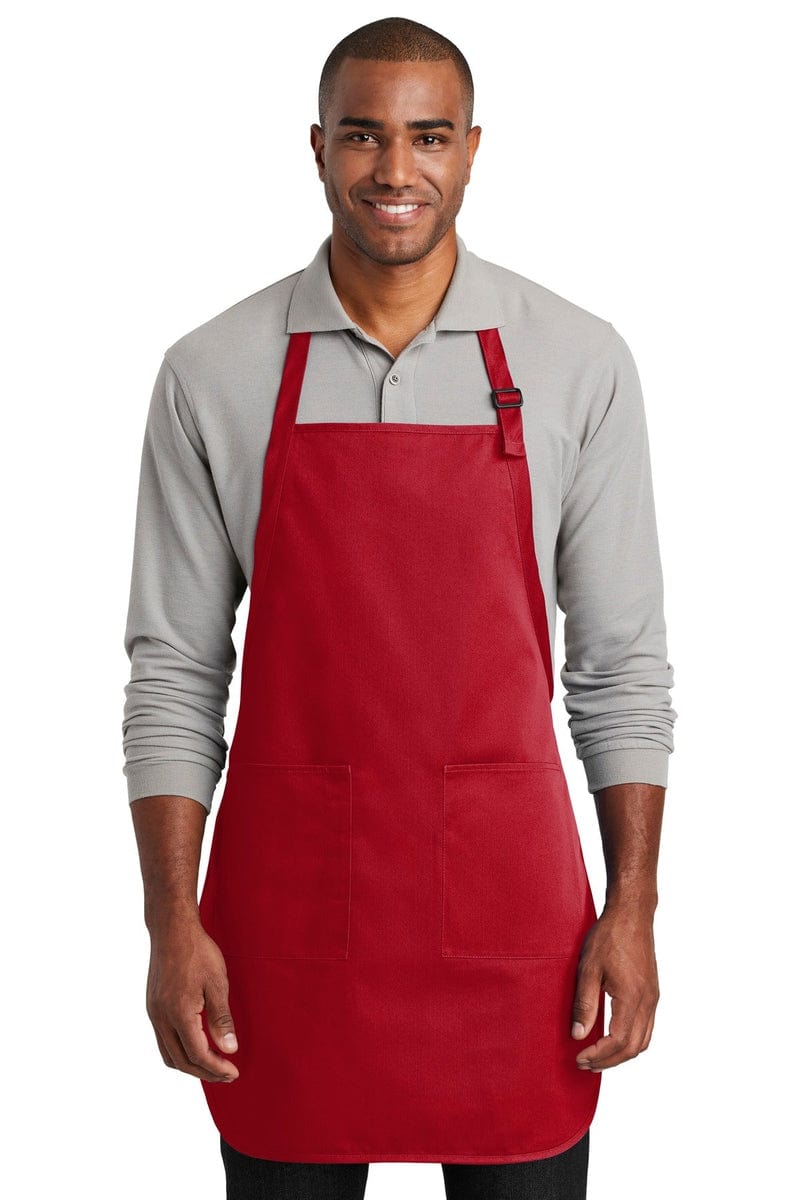 Port Authority Accessories Port Authority  ®  Full-Length Two-Pocket Bib Apron. A600