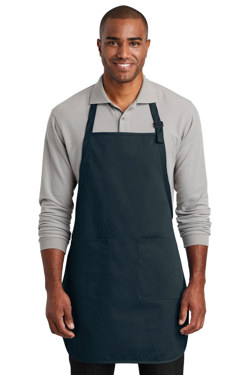 Port Authority Accessories Port Authority  ®  Full-Length Two-Pocket Bib Apron. A600