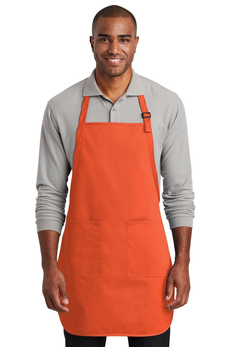 Port Authority Accessories Port Authority  ®  Full-Length Two-Pocket Bib Apron. A600