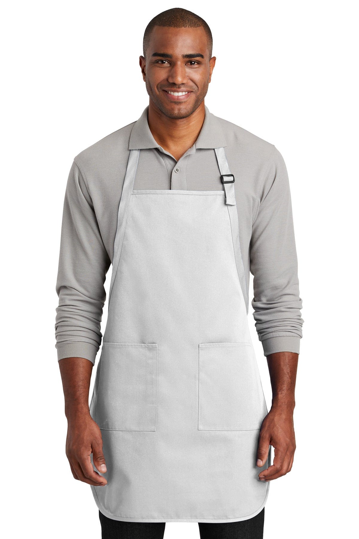 Port Authority Accessories Port Authority  ®  Full-Length Two-Pocket Bib Apron. A600