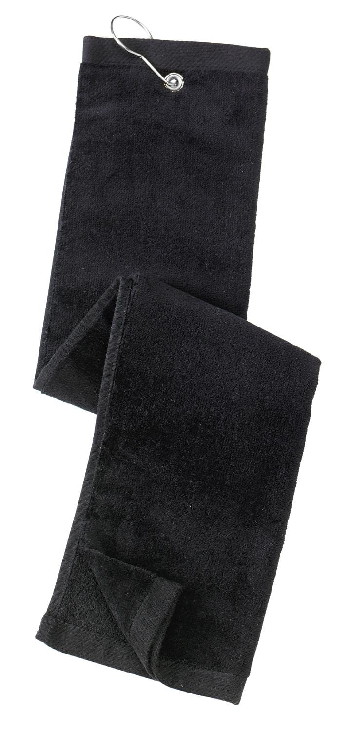 Port Authority Accessories Port Authority Grommeted Tri-Fold Golf Towel. TW50