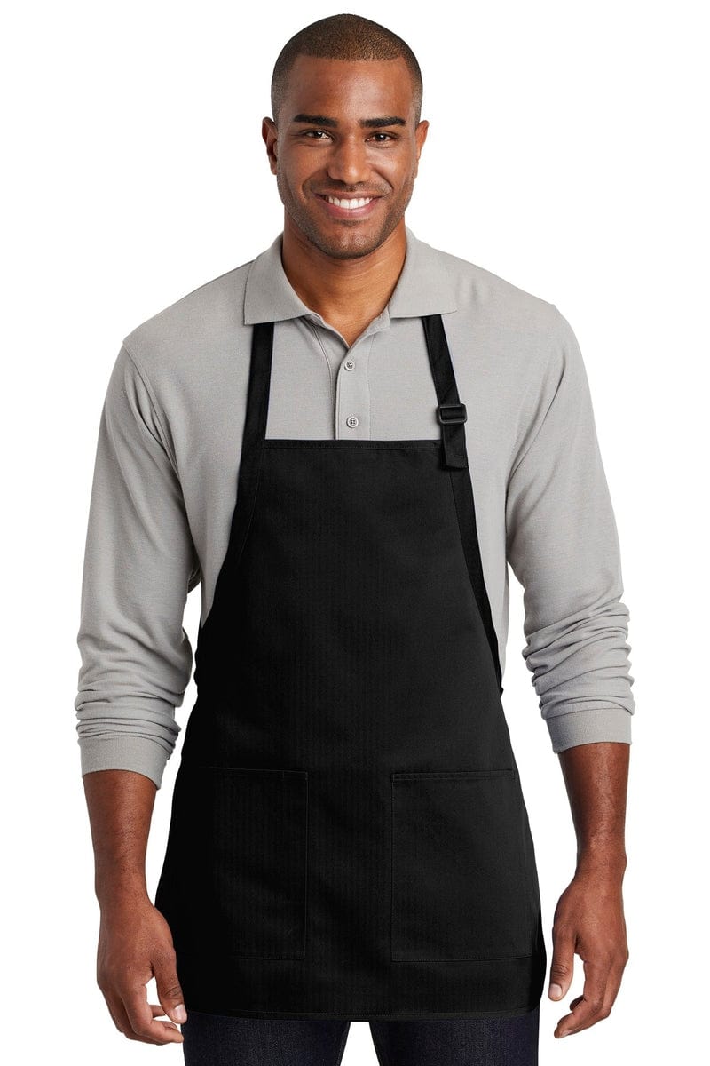 Port Authority Accessories Port Authority  ®  Medium-Length Two-Pocket Bib Apron. A601