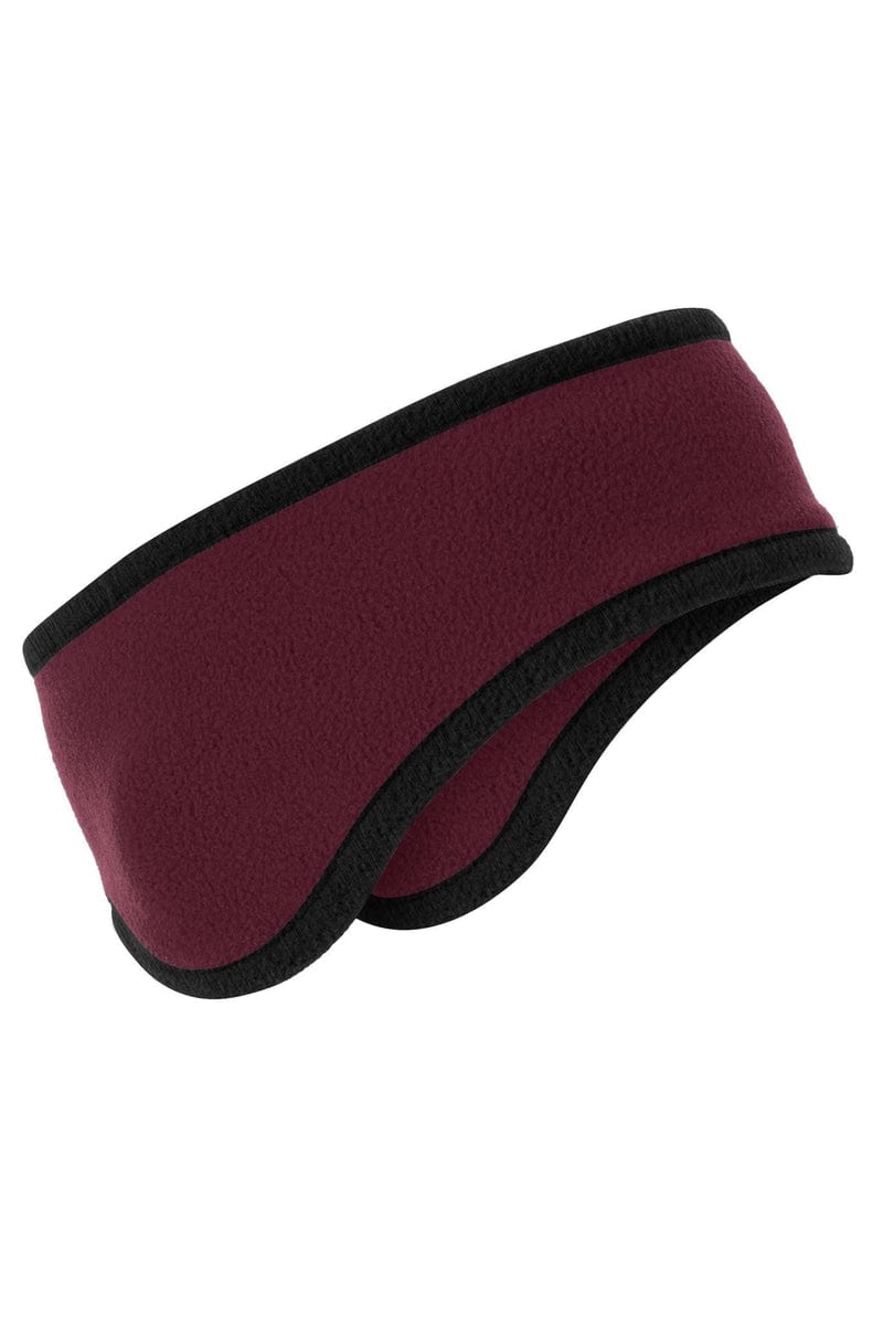 Port Authority Accessories Port Authority® Two-Color Fleece Headband. C916