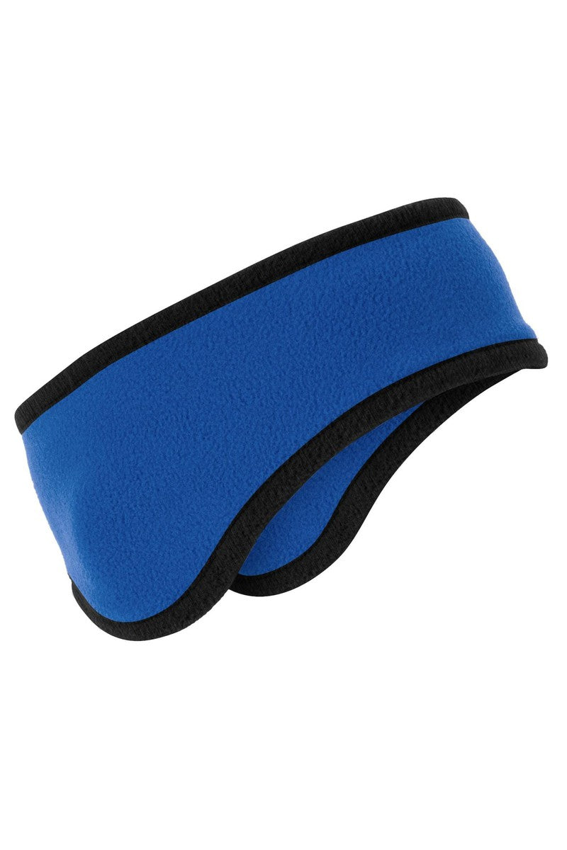 Port Authority Accessories Port Authority® Two-Color Fleece Headband. C916