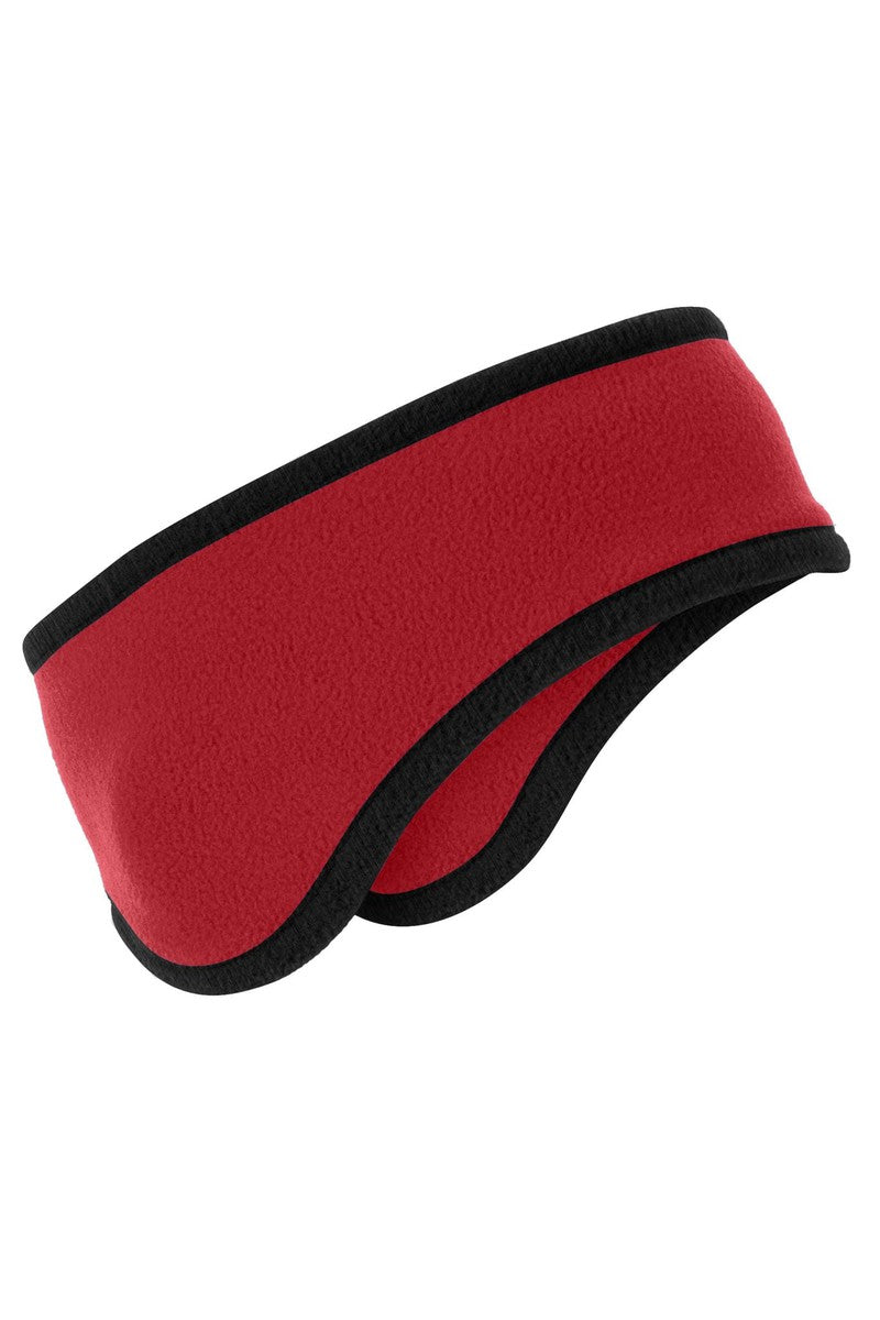 Port Authority Accessories Port Authority® Two-Color Fleece Headband. C916