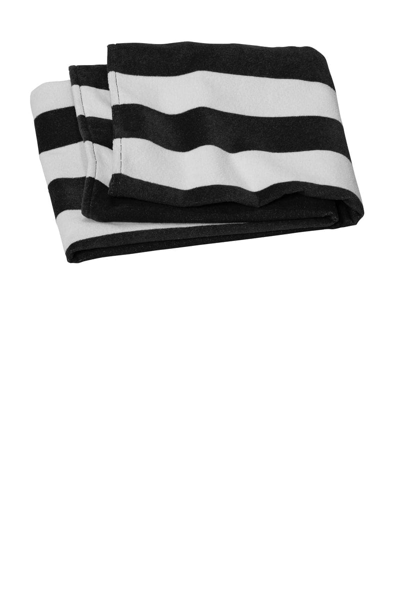 Port Authority Accessories Port Authority  ®  Value Cabana Stripe Beach Towel PT45